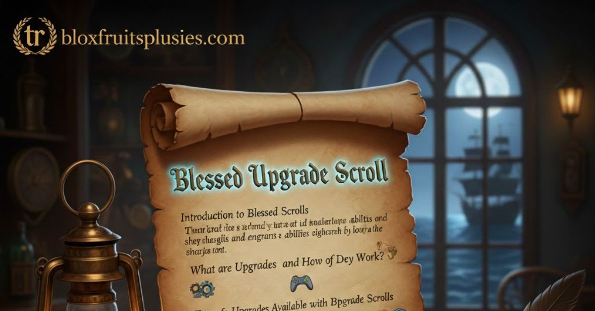 Blessed upgrade scroll