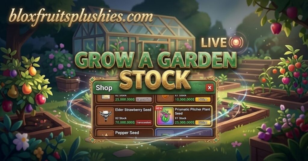 grow a garden stock