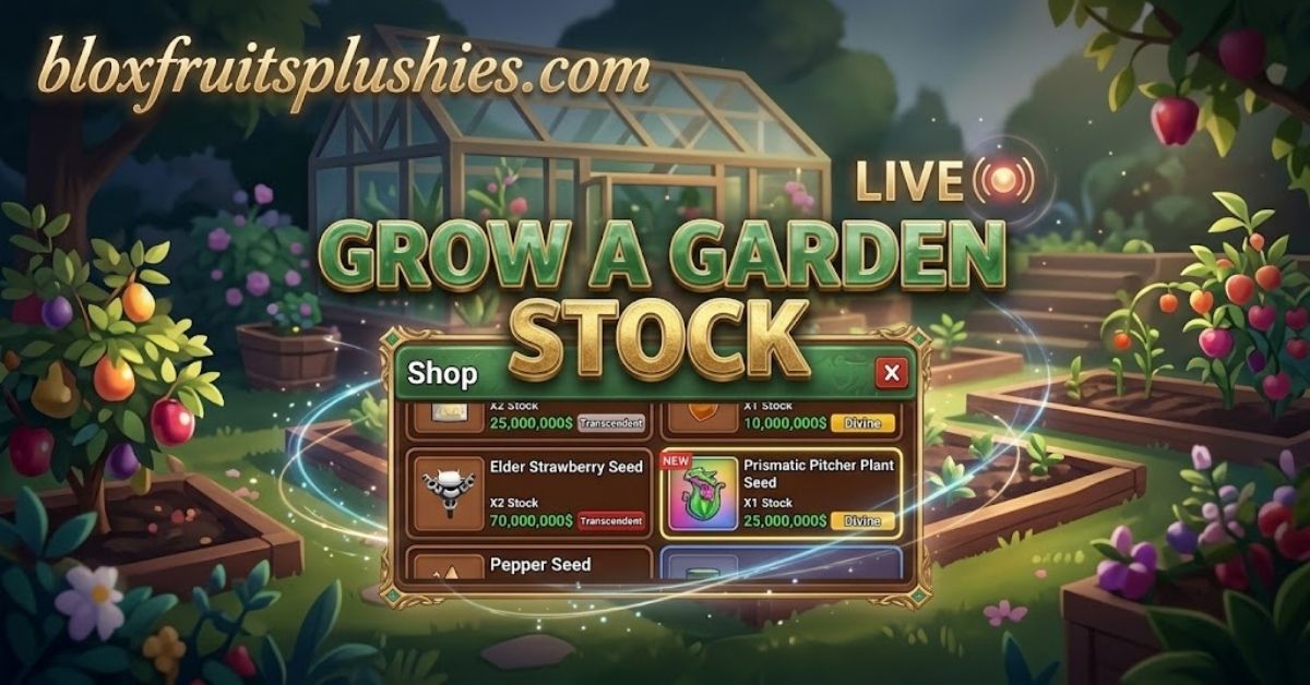 grow a garden stock