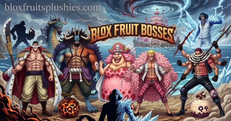 blox fruit bosses